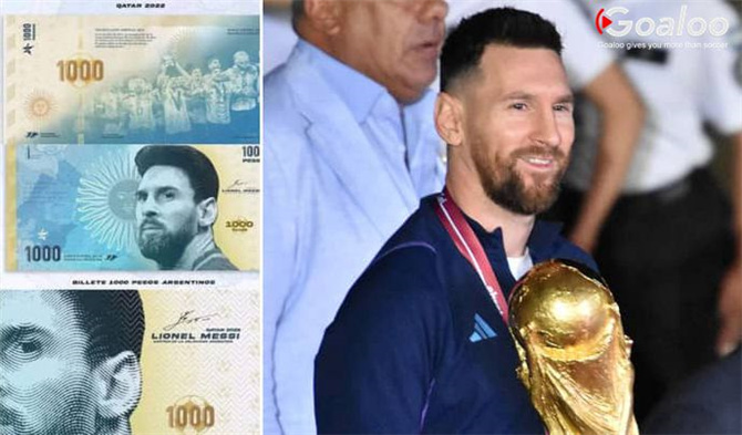 The Argentine Central Bank Considers Capturing Messi’s Face On The Thousand-peso Bill.